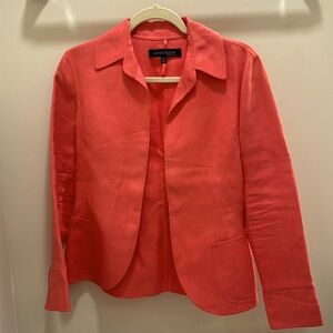 100 percent linen blazer Anne Klein new YorK